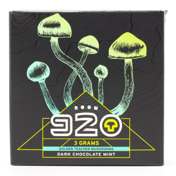 Room 920 - Mushroom Chocolate Bar - Dark Chocolate Mint - 3 grams | Buy Dmt Canada