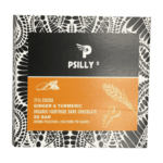 Psilly - Dark Chocolate Bar - Ginger & Turmeric | Buy Dmt Canada