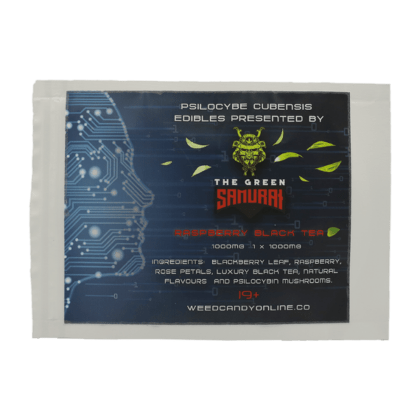 The Green Samurai - Raspberry Black Tea - 1000mg | Buy Dmt Canada