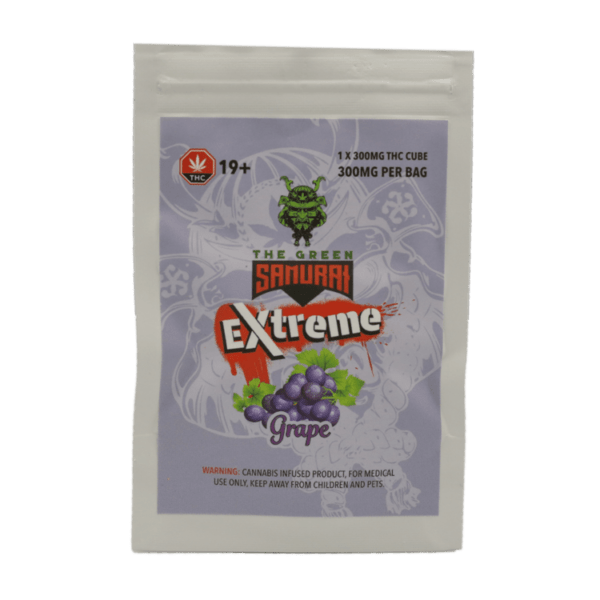 Green Samurai Extreme - Grape Gummy 300mg THC | Buy Dmt Canada