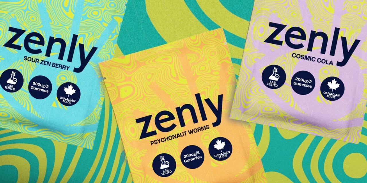Zenly - LSD Gel Tabs - 600ug (100ug per tab) | Buy Dmt Canada