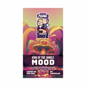 Super Magic Mushroom Bro’s - King of the Jungle MOOD - 400MG Capsules | Buy Dmt Canada