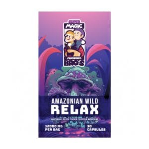 Super Magic Mushroom Bro’s - Amazonian Wild RELAX - 400MG Capsules | Buy Dmt Canada